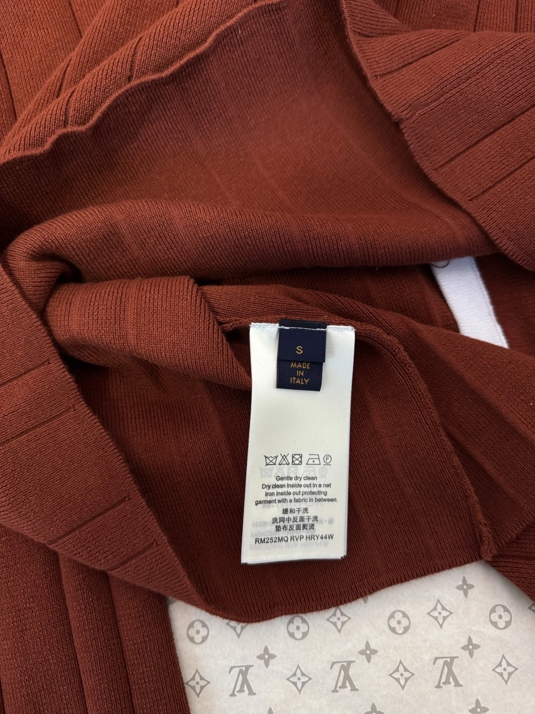 wg.luxury-- 8V Extrafine Merino Wool oversized item:E-F509L1821H